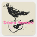 Search for black raven birds stickers Ravens