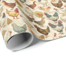 Search for chicken rooster wrapping paper Chickens