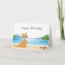 Search for kangaroo birthday cards Funny