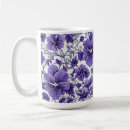 Search for violet floral mugs Violets
