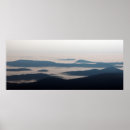 Search for foggy mountains posters Blue