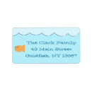 Search for goldfish return address labels Cute