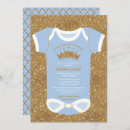 Search for royal blue baby shower invitations Blue and gold