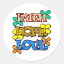 Search for faith hope love stickers Jesus