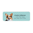 Search for pembroke corgi return address labels Welsh