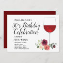 Search for red wine invitations Flowers