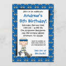 Search for hockey birthday invitations Blue