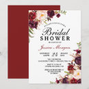 Search for marsala bridal shower invitations Country