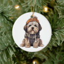 Search for lhasa apso christmas tree decorations Animal