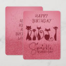 Search for happy birthday note cards Pink