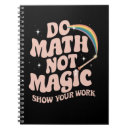 Search for funny math notebooks Education