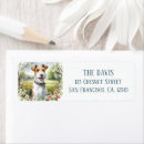 Search for springtime return address labels Watercolor