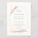 Search for blush champagne wedding invitations Gold