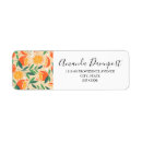 Search for fruit slices return address labels Oranges
