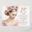 Search for foil quinceanera invitations Watercolor