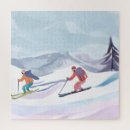 Search for skiing puzzles Winter