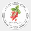 Search for strawberry jam labels Homemade