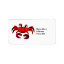 Search for crab return address labels Unique
