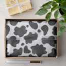Search for cow tissue paper Black and white