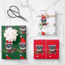 Search for schnauzer christmas wrapping paper Xmas