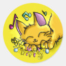 Search for musical cat stickers Kitty