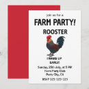 Search for funny chicken birthday invitations Animal