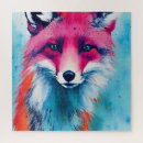 Search for red fox puzzles Adorable