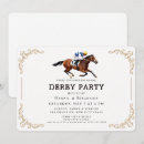 Search for derby birthday invitations Equestrian