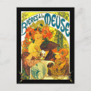 Search for bier vertical postcards Alphonse mucha