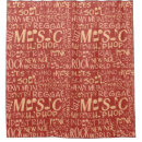 Search for music shower curtains Cool