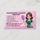 Search for janitorial business cards Maid
