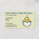 Search for chicks business cards Baby chick