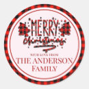 Search for red buffalo check stickers Minimalist