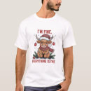 Search for everything is fine mens tshirts Snow