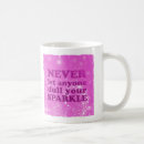 Search for sparkle quote mugs Glitter