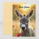 Search for donkeys invitations Cute donkey