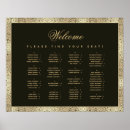 Search for black gold wedding seating charts Vintage