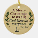 Search for tiny tim christmas tree decorations Charles dickens