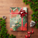 Search for little girl christmas wrapping paper Vintage