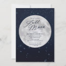 Search for full moon invitations Starry night