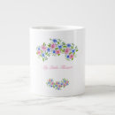 Search for big flower mugs Blue flowers