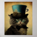 Search for cat hat posters Vintage