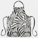 Search for vintage zebra aprons Background