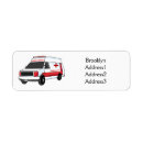 Search for paramedic return address labels Emergency