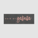 Search for cosmetologist name tags Modern