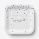 Search for baby sprinkle paper plates Modern