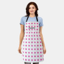 Search for pink polka dots aprons For her
