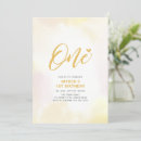 Search for simple 1st birthday invitations Yellow