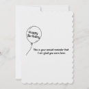 Search for reminder cards Humour