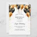 Search for black and white ball invitations Modern